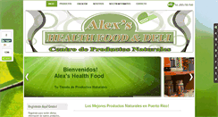 Desktop Screenshot of alexnatural.com